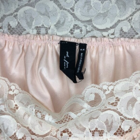 Satin Side-Tie Cropped Cami | Urban Outfitters - Picture 7 of 8